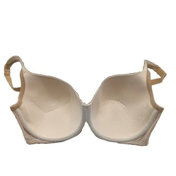 Lane Bryant Cacique Womens Bra Modern Lace Balconette 46DD Cafe Mocha Underwire - Picture 5 of 8